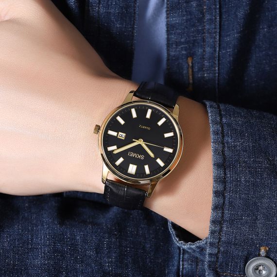 Skmei 2252GDBK Gold-Black | Зображення 2