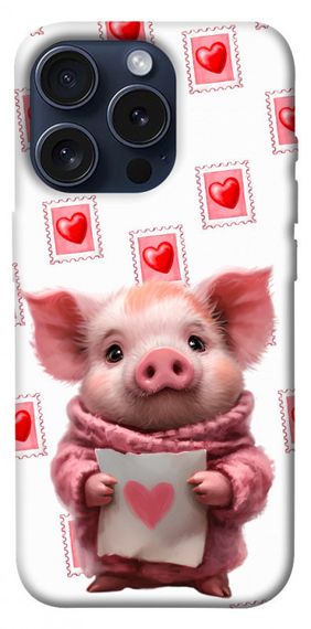 Чохол з картинкою Animals love 6 для Apple iPhone 15 Pro (6.1")