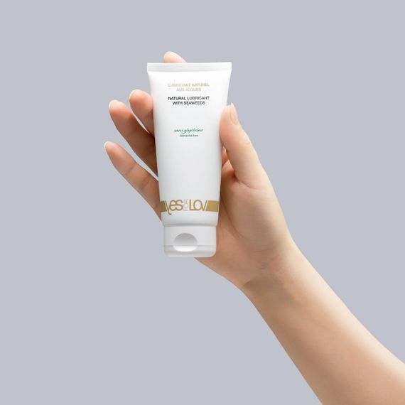 Смазка на водной основе YESforLOV NATURAL LUBRICANT WITH SEAWEEDS 100 мл Sex Aura | Зображення 1
