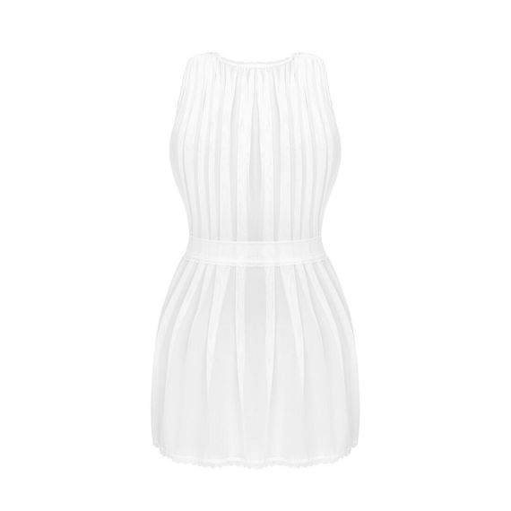 Напівпрозорий пеньюар Obsessive Heavenlly peignoir XL/2XL | Зображення 3
