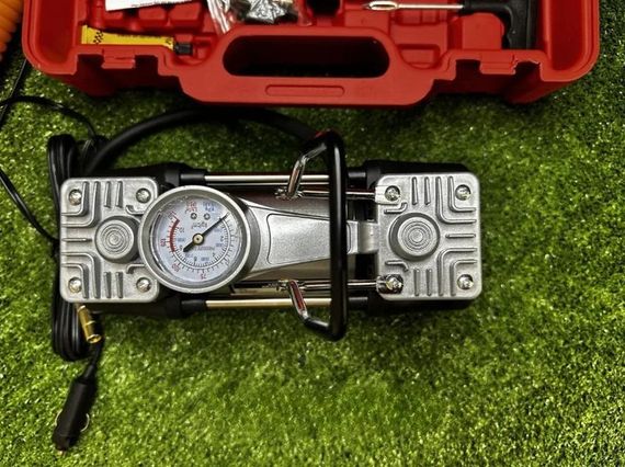 Автомобільний компресор двопоршневий V-TEKK 12В, 300Вт, 60л/хв (47576-_899) | Зображення 8