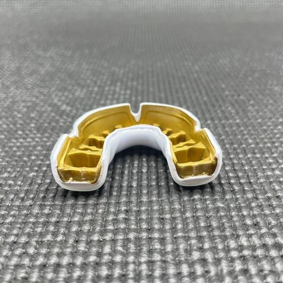Капа OPRO Instant взрослая (возраст 11+) White/Gold (art.102520006) | Зображення 4