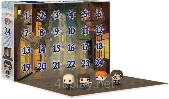 Адвент Календарь Гарри Поттера. Funko Pop! Advent Calendar Harry Potter. Новогодний набор фигурок Фанко Поп | Зображення 3
