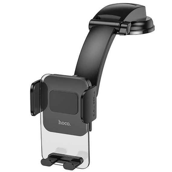 Автодержатель Hoco CA118 Delicate press type (center console) Space Black