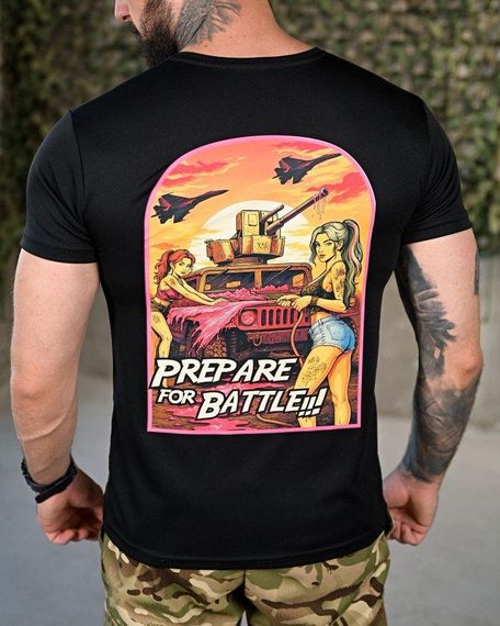 Тактична потоотводяща футболка battle black ПП4649 | Зображення 3