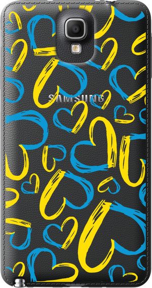 Чехол на Samsung Galaxy Note 3 N9000 Сердца UA "5292u-29-17620"