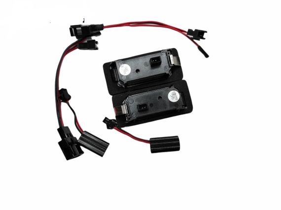 Skoda Fabia III (від 2014-) лампи підсвічування номерного знака LED 2 шт комплект, Шкода Фабія 3 | Зображення 1