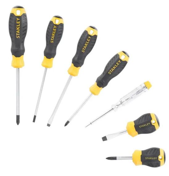 Набір з семи викруток Stanley CushionGrip (STHT16166-0) | Зображення 1