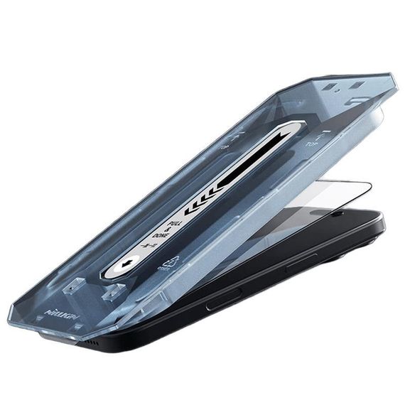 Защитное стекло Nillkin (CP+PRO) для Apple iPhone 16 Plus (6.7") (+ аппликатор) Черный | Зображення 3