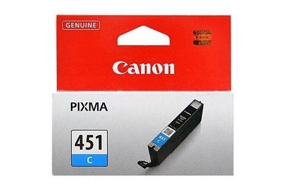 Картридж Canon CLI-451C (Cyan) PIXMA MG5440/MG6340 (6524B001)