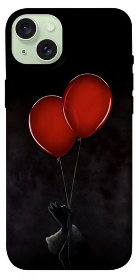 Чохол з картинкою Червоні кулі для Apple iPhone 15 Plus (6.7")
