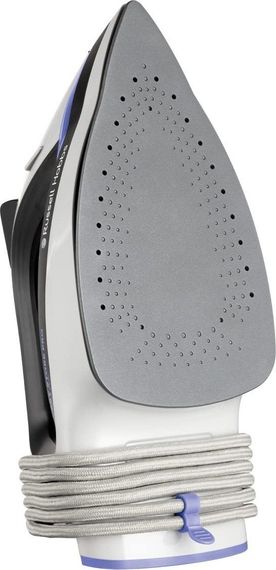 Праска Russell Hobbs Easy Store Pro, 2400Вт, 320мл, паровий удар -180гр, постійна пара - 45гр, зберігання шнура, керам. підошва, біло-синій (26730-56) | Зображення 4