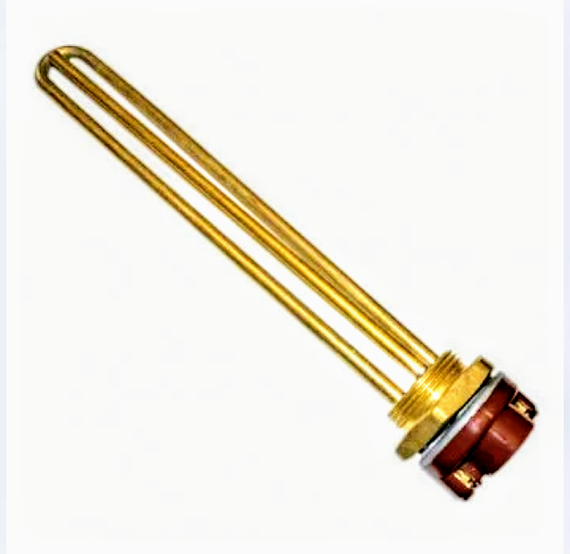 Тэн 1500W для бойлера с резьбой 1 1/4" с терморегулятором (Китай) | Зображення 1