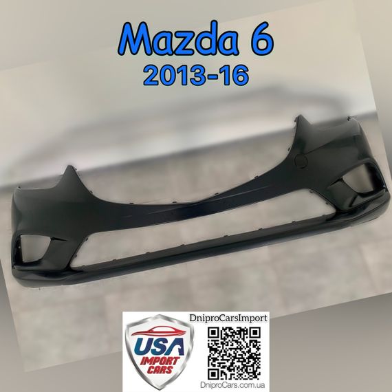 MAZDA 6 2013-2016 бампер передній, GHR250031B8N