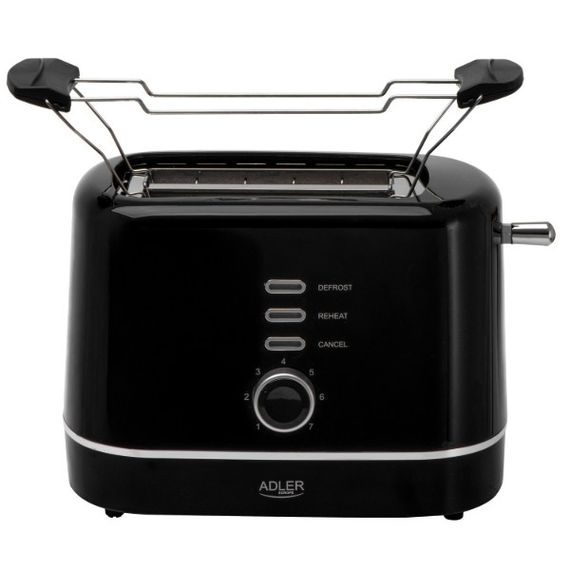 Тостер Adler AD 3224 black 850 Вт черный | Зображення 8