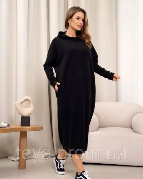 Плаття для жінок колір чорний розміри S, 3XL, XXL, XL, L, M FI_009385 | Зображення 1