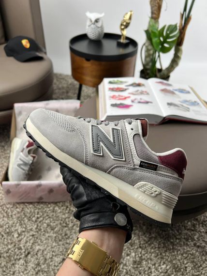 Жіночі кросівки New 574 Grey Wine , В'єтнам 37 (23 см) | Зображення 9