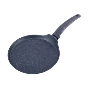 Сковорідка для млинців d24см алюміній а/п Black marble 4126 KAMILLE