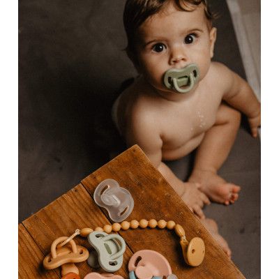 Пустышка Suavinex Colour Essence 6-18 мес, анатомическая силиконовая, желтая. (308077) | Зображення 3