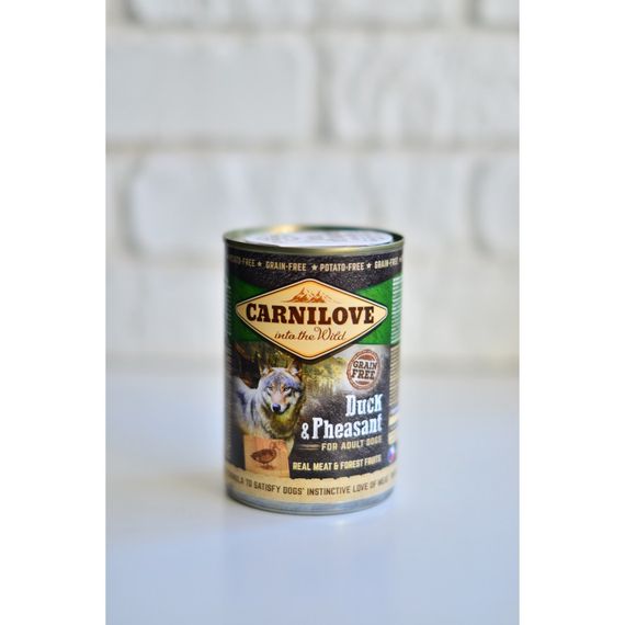 Корм вологий Carnilove Dog k консерви для собак з качкою та фазаном 400 г | Зображення 5