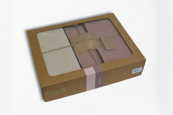 Постільна білизна Limasso Stonewashed Essualte 200 х 220 см Pristine - Old Rose | Зображення 8