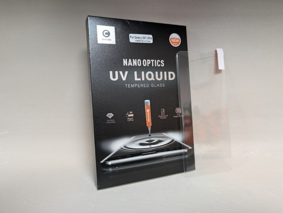 Захисне скло для Samsung Galaxy S21 Ultra / Самсунг Гелаксі S21 Ultra, Mocolo 3D Nano Optics UV, 9H, повне покриття