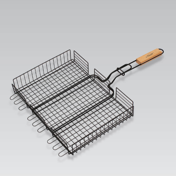 Решітка-гриль глибока 40*30см антипригарне покриття Maestro | Зображення 2