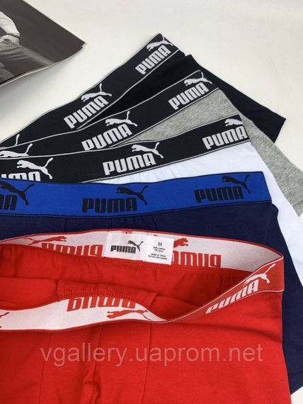 Мужское нижнее белье Puma | Мужские боксеры набор из 5 штук | Зображення 4