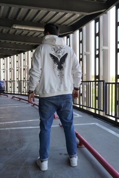 Худі з мерчем ДТФ (оверсайз) | Зображення 2