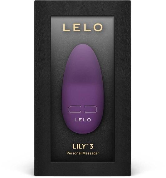 Мінівібратор для клітора LELO Lily 3 Dark Plum, 10 режимів, дуже потужний | Зображення 4