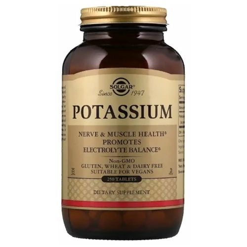 Микроэлемент Калий Solgar Potassium 250 Tabs