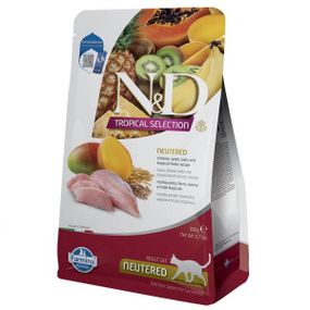 Сухий корм для стерилізованих котів з куркою Farmina N&D Tropical Selection Cat Sterilised, 300 гр