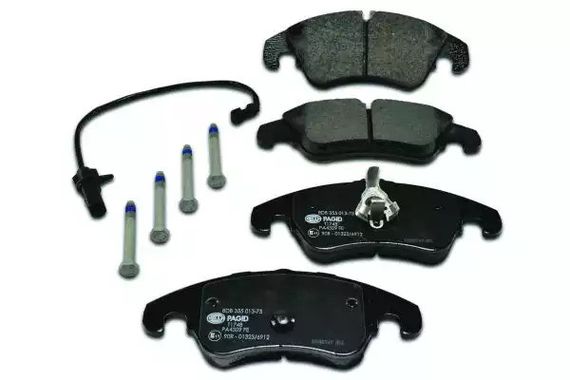 Колодки передні гальмівні, vag 4gd698151c HELLA PAGID (8DB355013751) | Зображення 1