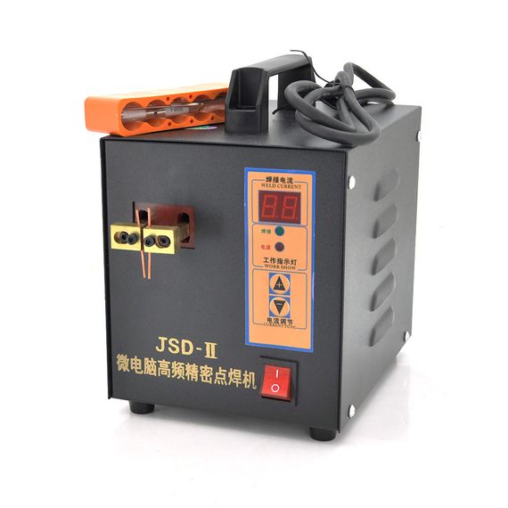 Точкове зварювання JSD-SC-II, Ni-Cd, Ni-MH, Li-Ion, стрічка 0, 03-0, 15мм, 220V