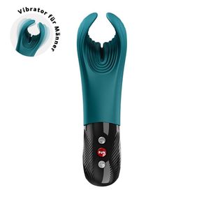 Вібратор для пеніса Fun Factory MANTA Bottle Green, підходить для парних ігор Sex Aura