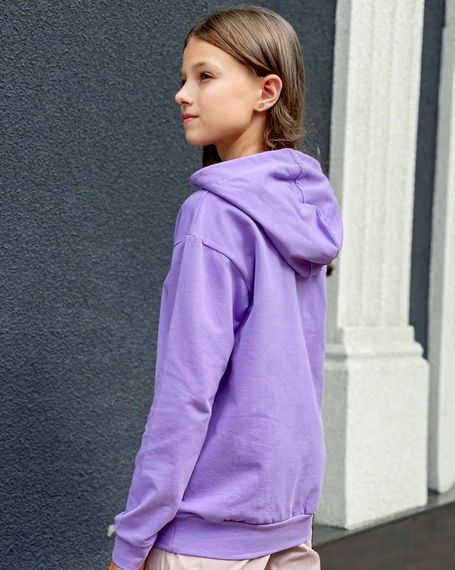 Худі для дівчинки (підлітковий) Носи своє 140 Фіолетовий (p-11009-119089) | Зображення 3