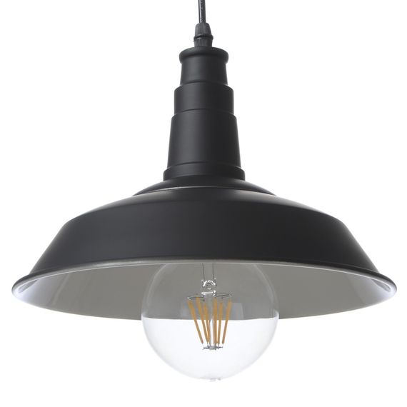 Люстра подвесная лофт для кухни E27 60W BK (BL-221S/1) | Зображення 7