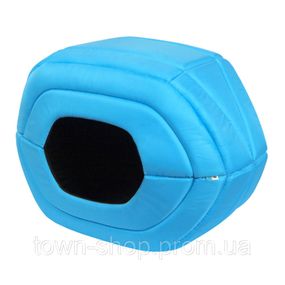 Домик для домашних животных AiryVest, размер S, 55*22*34 см голубой