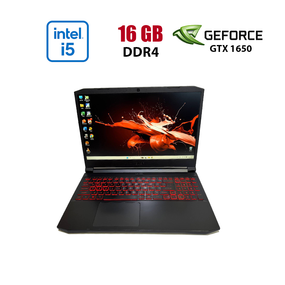 Ігровий ноутбук Б-клас Acer Nitro 5 AN515-57 / 15.6" (1920x1080) IPS / Intel Core i5-11400H (6 (12) ядра по 2.2 - 4.5 GHz) / 16 GB DDR4 / 1000 GB SSD / nVidia GeForce GTX 1650, 4 GB GDDR6, 128-bit / WebCam б/в