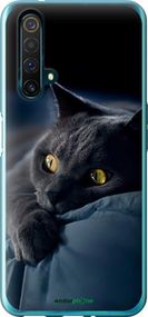 Чохол на Realme X50 Димчастий кіт "825u-1894-2448"