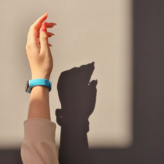 Ремінець Silicone Line Xiaomi Mi Band 6, ремінець для фітнес трекера, браслет для сяомі | Зображення 5