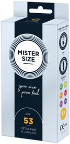 Презервативы Mister Size 53 mm (10 шт) Sex Aura