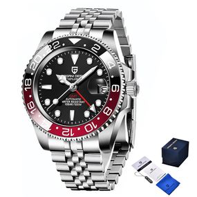 Годинник P2agani Design PD-1662 Black-Red