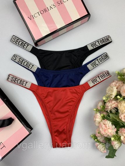 Трусики жіночі Victoria's Secret Brazilian SHINE VERY SEXY Стрази Вікторія Сікрет Бразилиан | Зображення 3