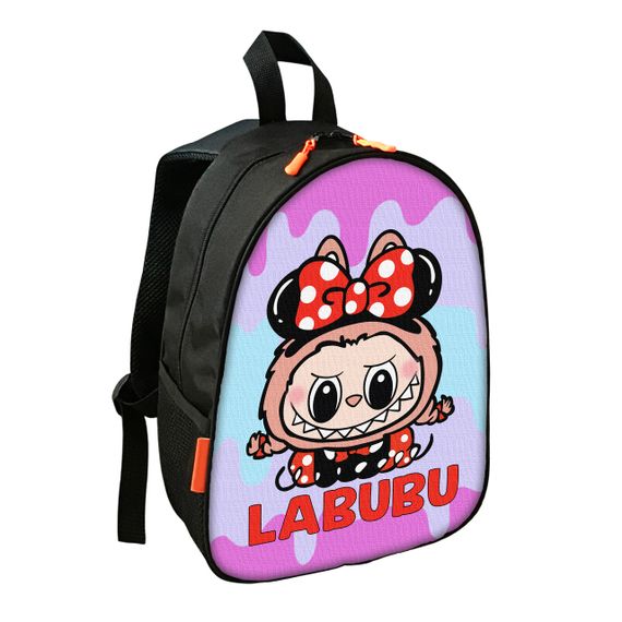 Рюкзак дитячий Лабубу/Labubu шкільний/міський 34х27х13 см для дівчинки/хлопчика (02778)