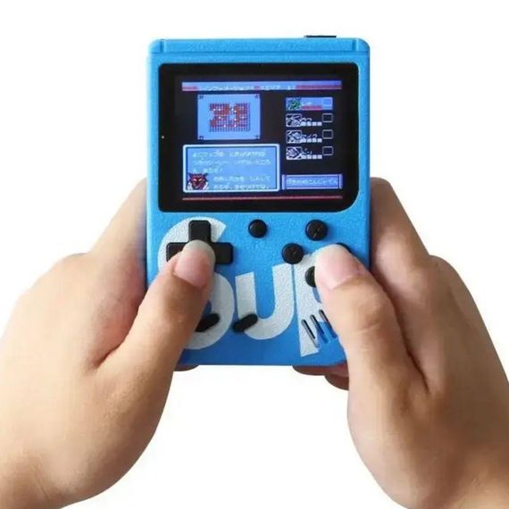 Ігрова ретро приставка 8 біт, на 400 ігор, SUP Game Box, колір Рандом / Портативна ігрова консоль / Денді | Зображення 5