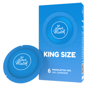 Презервативы - King Size, 6 шт. sexstyle