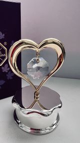 Скринька зі стразами зі стразами Heart Box 8,5 см