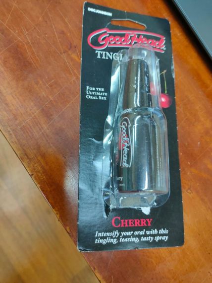 Спрей для минета Doc Johnson GoodHead Tingle Spray – Sweet Cherry (29 мл) (повреждена упаковка!!!) Sex Aura | Зображення 1