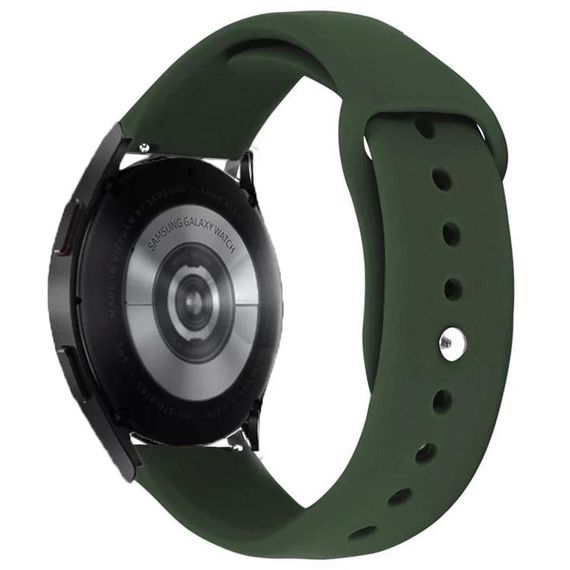 Силіконовий ремінець Sport для Smart Watch 22mm Зелений / Cyprus Green